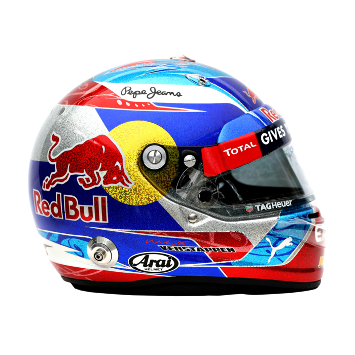 1:2 Helmet Spain 2016 - 1st win - Max Verstappen image